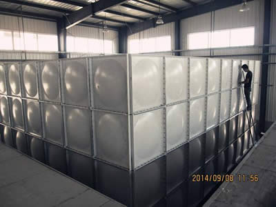 乌海玻璃钢拼装水箱